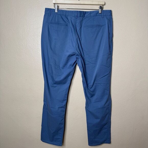 Nike Golf Dri-Fit Pants Men's 38X32 Blue Modern Fit Cotton Blend Performance - Picture 7 of 11